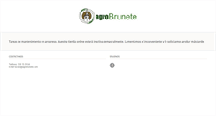 Desktop Screenshot of agrobrunete.com