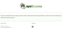 Tablet Screenshot of agrobrunete.com